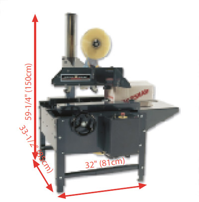 Dimensions of the LD-3SB machine